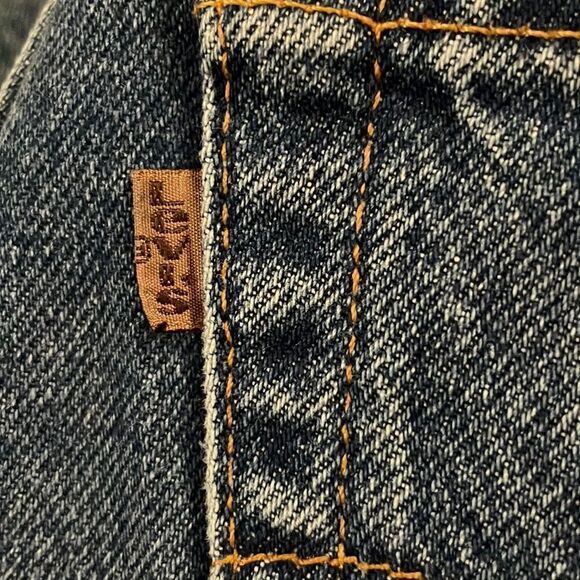 Levi’s ~ 540’s ~ Brown Tab~ leather back patch ~ Vintage ~ Nov 1998 ~ size 34/30 - Picture 3 of 6